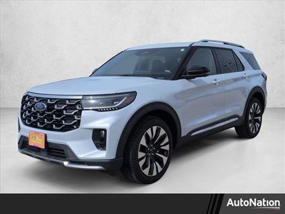 Certified 2025 Ford Explorer Platinum w/ LUX Leather Package