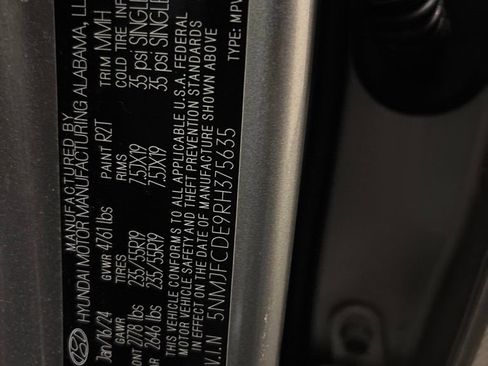 Used 2024 Hyundai Tucson SEL w/ Convenience Package AWD/4WD image 13
