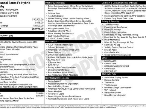 Used 2026 Hyundai Santa Fe Calligraphy AWD/4WD image 52