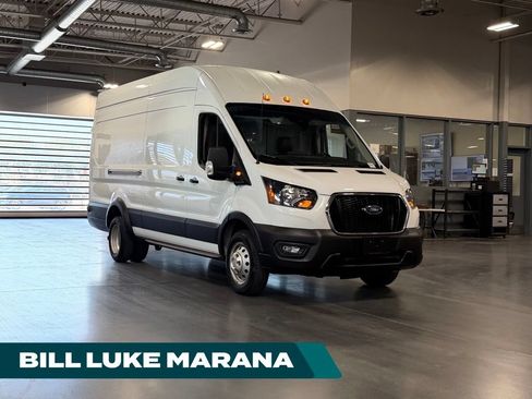 Used 2023 Ford Transit 350 148 High Roof Extended DRW RWD image 1