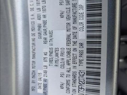 Used 2015 MAZDA MAZDA3 i Touring image 15