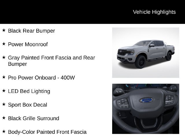 New 2026 Ford Ranger Lariat AWD/4WD image 14