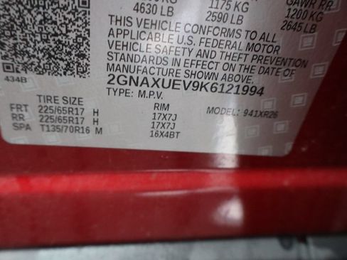 Used 2019 Chevrolet Equinox LT AWD/4WD image 4
