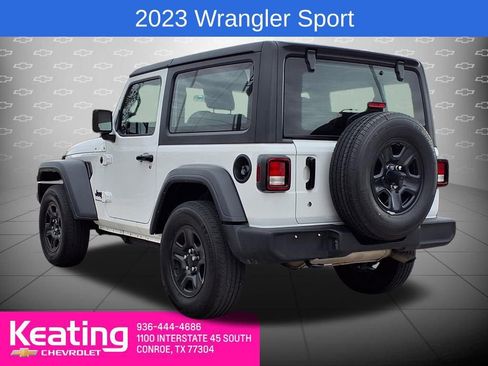 Used 2023 Jeep Wrangler Sport image 2