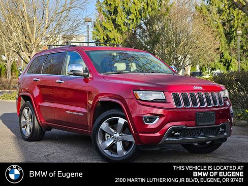 Used 2014 Jeep Grand Cherokee Overland w/ Advanced Technology Group image 1