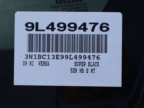 Used 2009 Nissan Versa 1.8 S w/ PWR Pkg FWD image 7