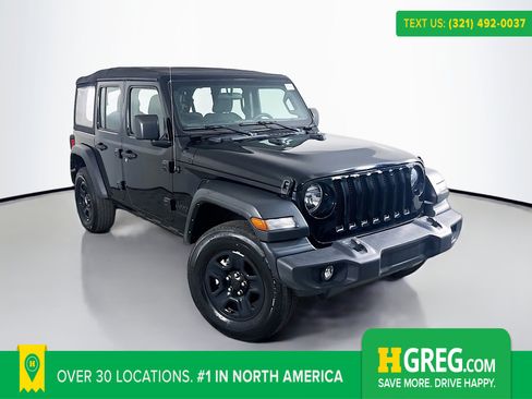 Used 2022 Jeep Wrangler Unlimited Sport image 1