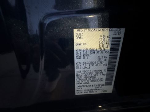 Used 2019 Nissan Frontier SV image 31