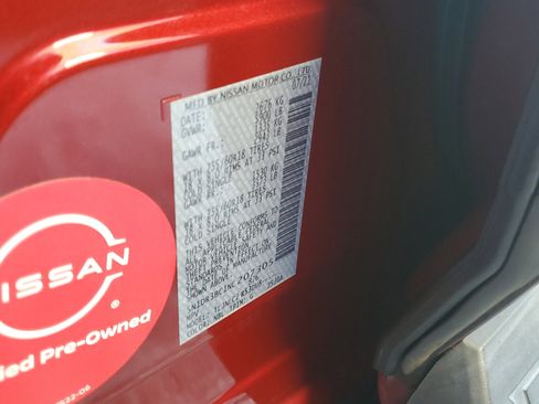 Certified 2022 Nissan Pathfinder SV image 30