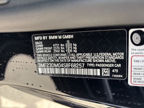 Used 2025 BMW M2 w/ Lighting Package RWD image 35