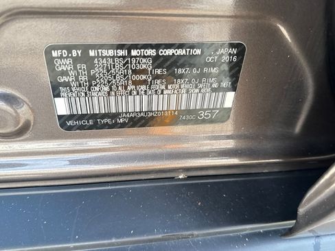 Used 2017 Mitsubishi Outlander Sport ES image 16