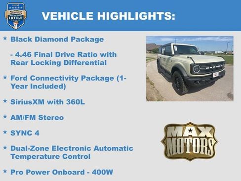 New 2026 Ford Bronco Big Bend w/ Black Diamond Package AWD/4WD image 23