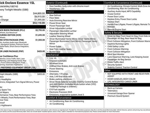 Used 2022 Buick Enclave Essence w/ Experience Buick Package image 28