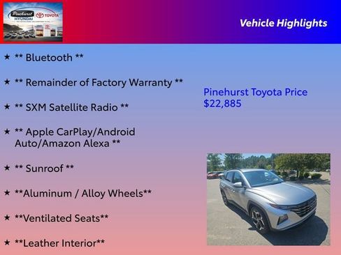 Used 2022 Hyundai Tucson SEL w/ Convenience + Premium Package FWD image 16