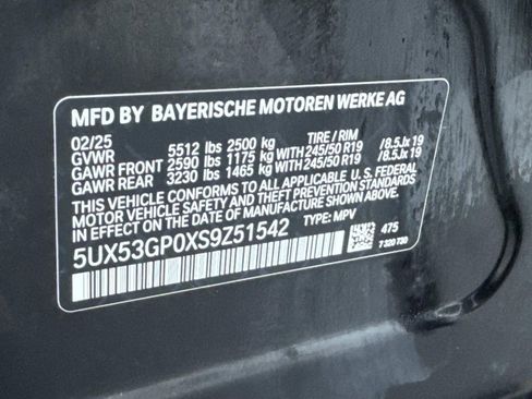 Used 2025 BMW X3 xDrive30i w/ M Sport Package image 28