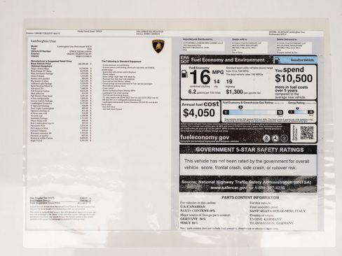 Used 2024 Lamborghini Urus Performante image 84