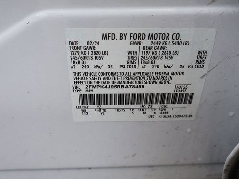 Used 2024 Ford Edge SEL AWD/4WD image 50