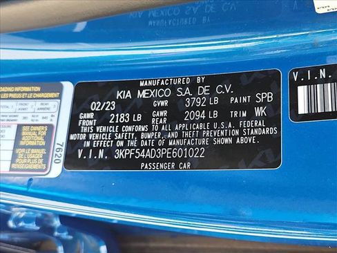 Used 2023 Kia Forte GT-Line w/ GT-Line Premium Package FWD image 24