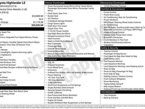 Used 2019 Toyota Highlander LE image 5