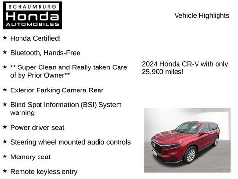 Used 2024 Honda CR-V EX-L image 14