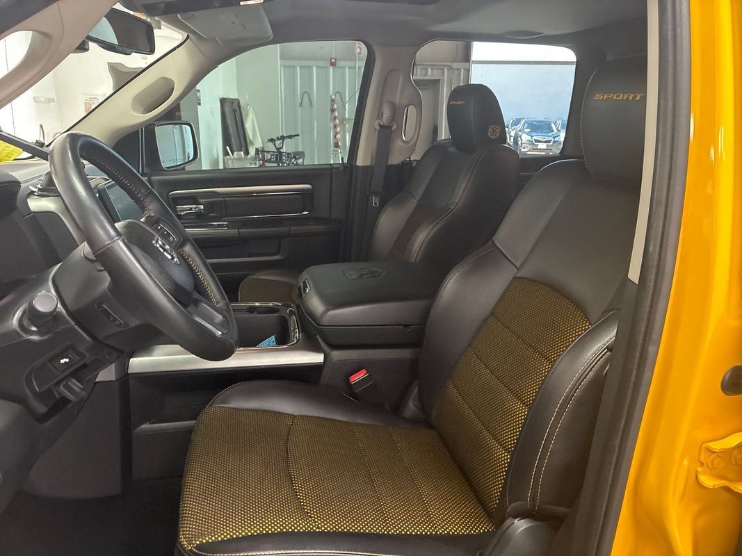 Used 2016 RAM 1500 Sport w/ Stinger Yellow Sport Package AWD/4WD image 9
