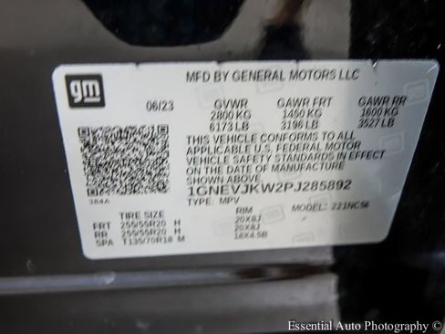 Used 2023 Chevrolet Traverse RS w/ LPO, Floor Liner Package AWD/4WD image 29