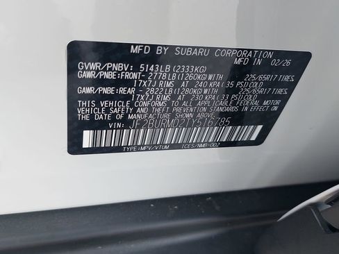 New 2026 Subaru Outback Wilderness AWD/4WD image 32