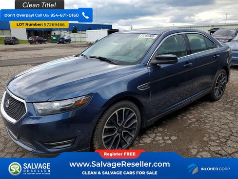 Used 2017 Ford Taurus SHO w/ Driver Assist Package AWD/4WD image 1