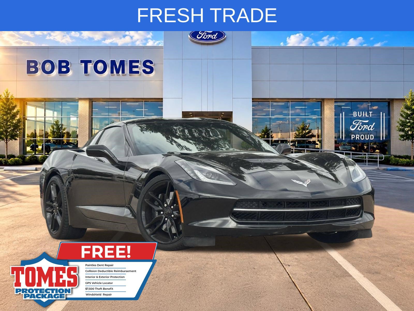 Used 2019 Chevrolet Corvette Stingray Coupe w/ Z51 1LT RWD image 1