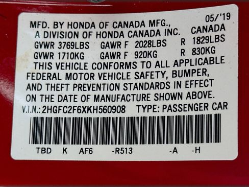 Used 2019 Honda Civic LX image 12