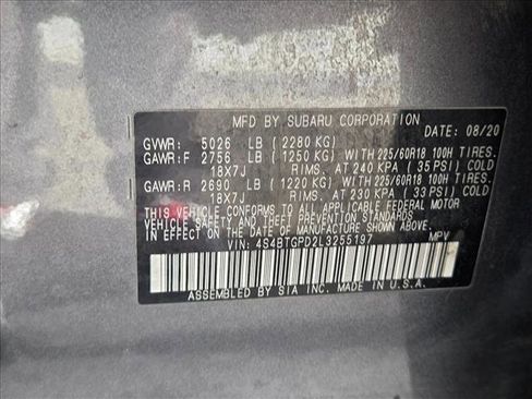 Used 2020 Subaru Outback Touring XT image 22