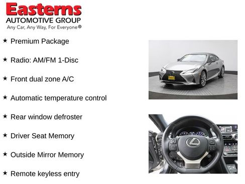 Used 2020 Lexus RC 300 AWD w/ Premium Package image 11