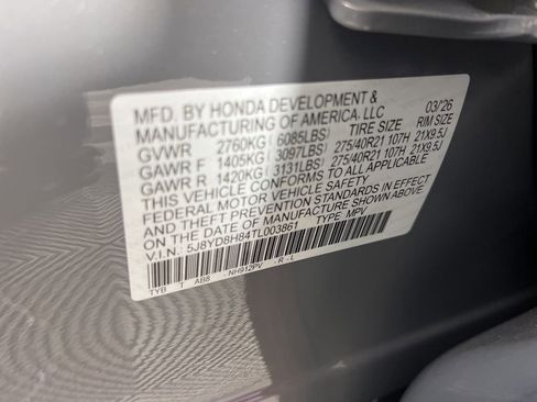 New 2026 Acura MDX Type S AWD/4WD image 28