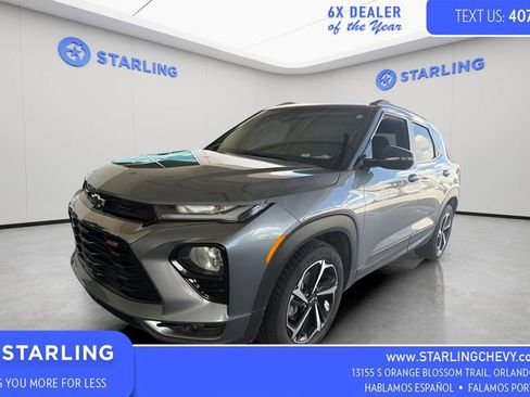 Used 2022 Chevrolet TrailBlazer RS w/ Technology Package FWD image 1