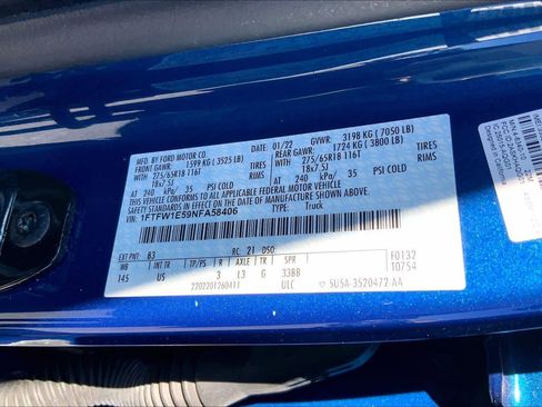 Certified 2022 Ford F150 XLT w/ Equipment Group 302A High image 29