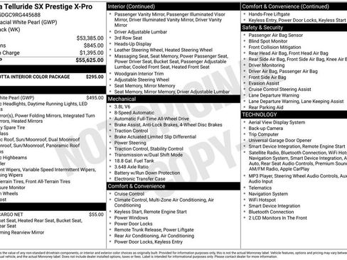 Used 2024 Kia Telluride SX Prestige X-Pro AWD/4WD image 3