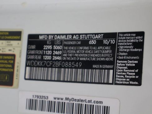 Used 2011 Mercedes-Benz E 550 Cabriolet image 33