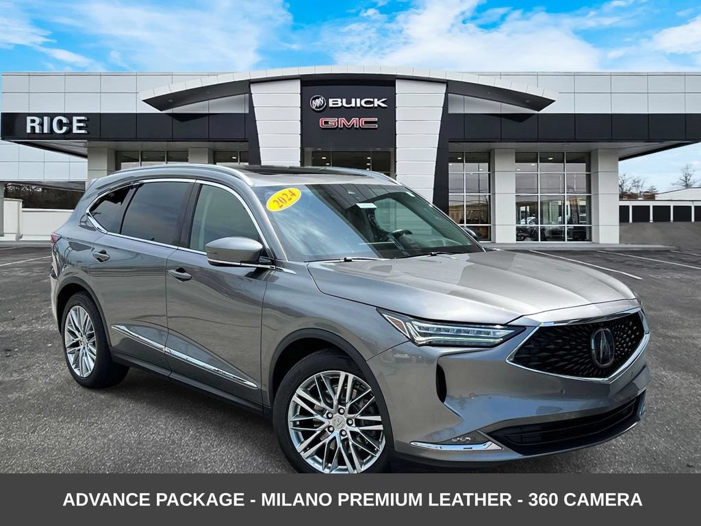 Used 2024 Acura MDX w/ Advance Package AWD/4WD image 1