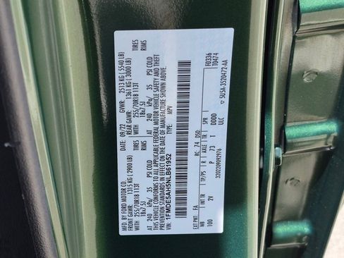 Used 2022 Ford Bronco Outer Banks AWD/4WD image 25