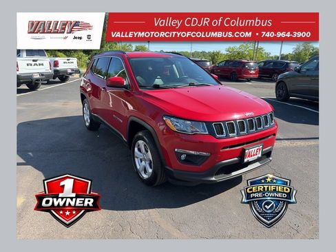 Certified 2020 Jeep Compass Latitude w/ Cold Weather Group AWD/4WD image 1