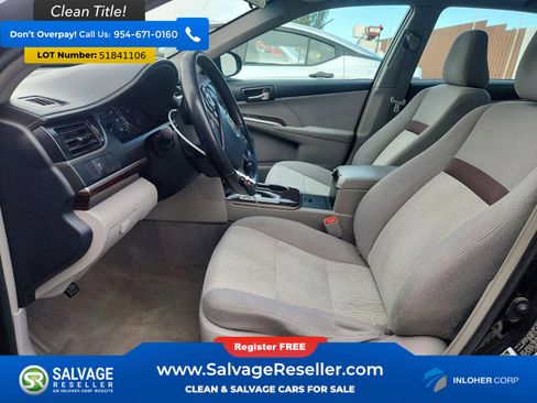 Used 2012 Toyota Camry XLE FWD image 9
