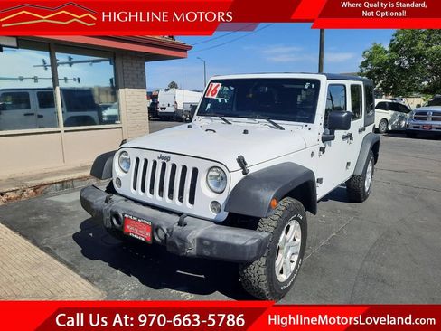 Used 2016 Jeep Wrangler Unlimited Sport w/ Quick Order Package 24S AWD/4WD image 1