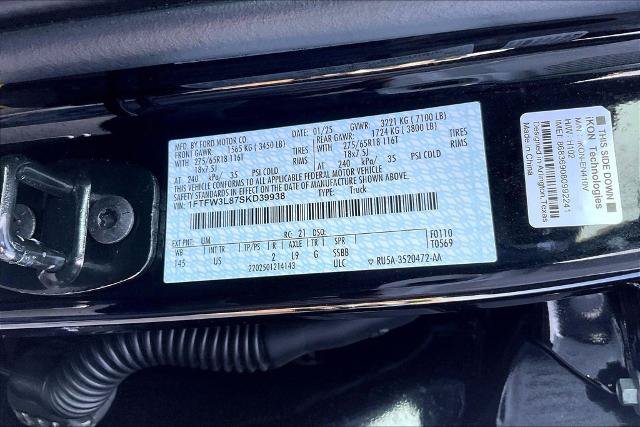 Certified 2025 Ford F150 XLT w/ Equipment Group 301A Standard AWD/4WD image 19
