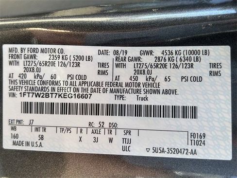 Used 2019 Ford F250 Lariat w/ Lariat Ultimate Package image 38