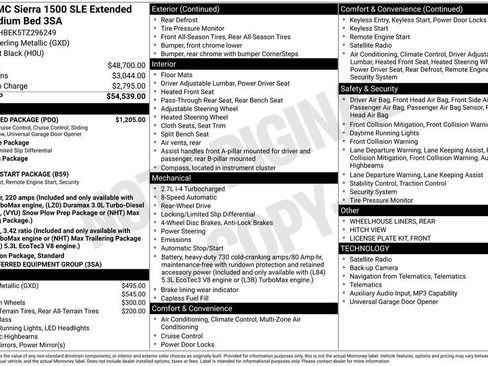New 2026 GMC Sierra 1500 SLE w/ Preferred Package RWD image 46