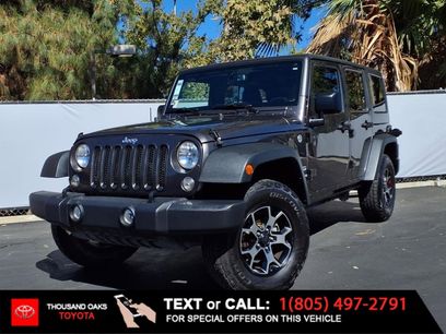 Used 2016 Jeep Wrangler Unlimited Sport w/ Quick Order Package 24S