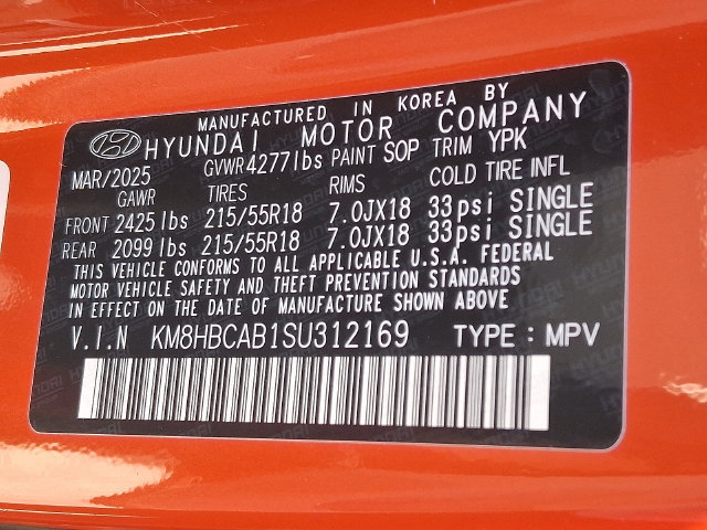 Used 2025 Hyundai Kona SEL AWD/4WD image 26