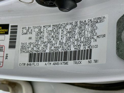 Used 2007 Toyota Tacoma PreRunner RWD image 12