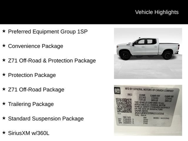 Certified 2022 Chevrolet Silverado 1500 RST AWD/4WD image 27