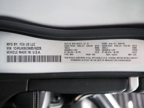 Used 2022 Jeep Grand Cherokee L Limited image 78